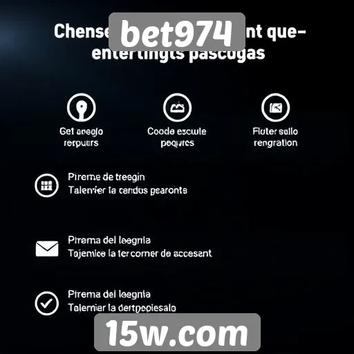 Análise das funcionalidades do site bet974